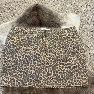 Torrid animal print‎ skirt!